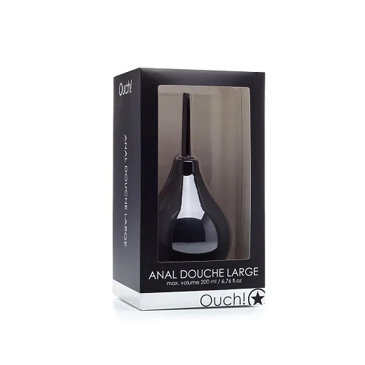 Gruszka analna Ouch! Anal Douche Large – 16 cm, 200 ml — zdjęcie 2