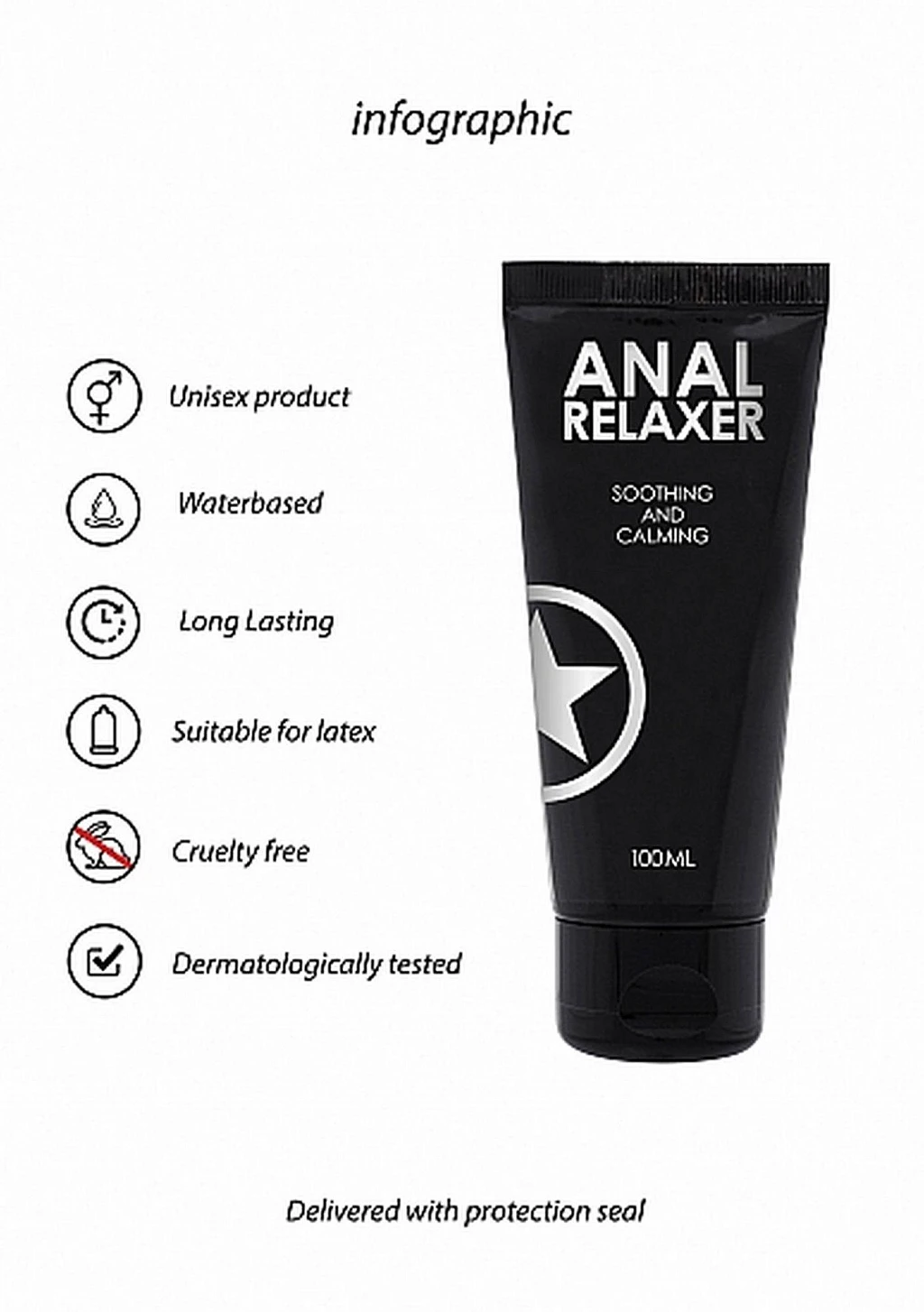 Żel analny Anal Relaxer - relaksujący efekt — zdjęcie 6