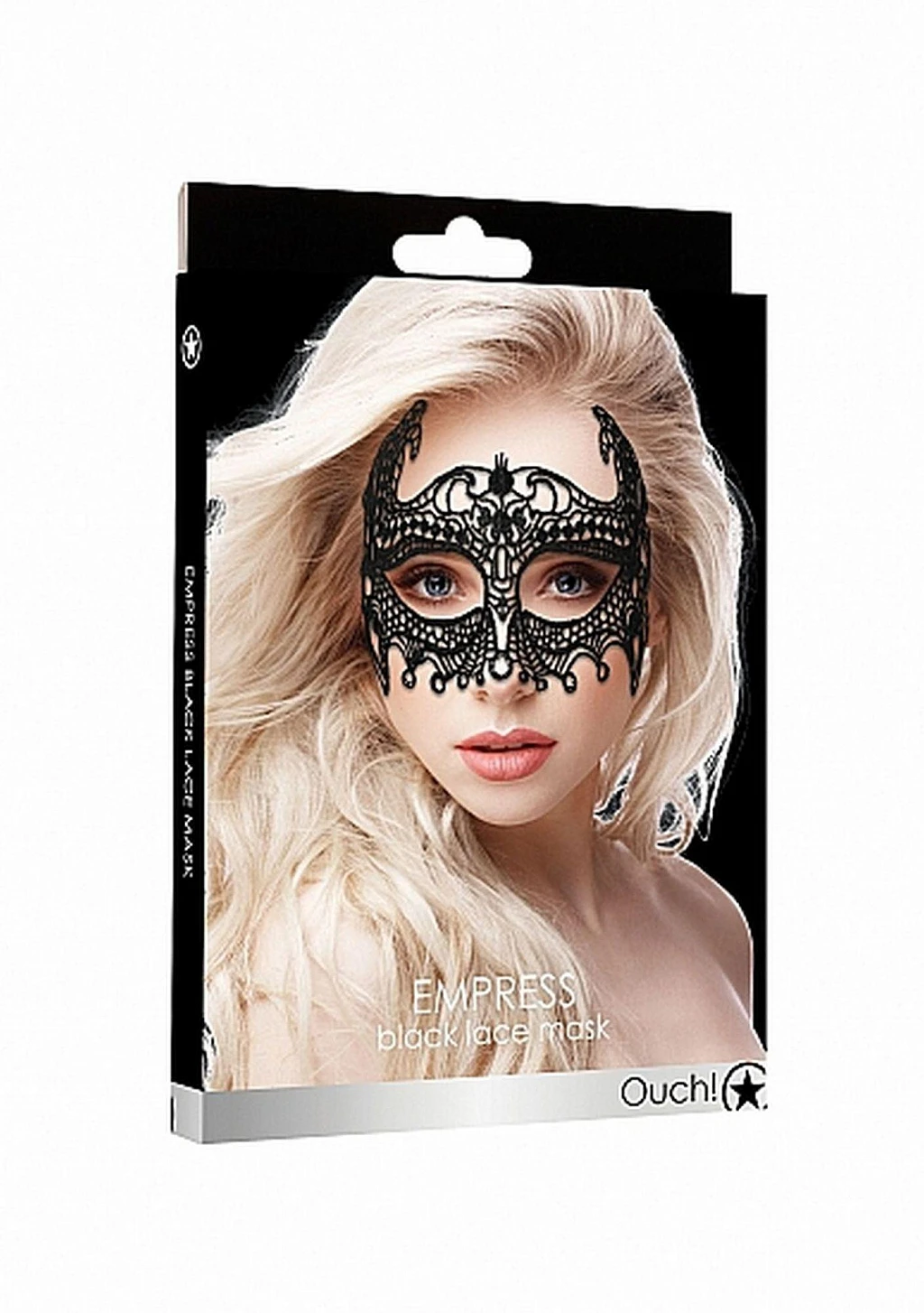 Maska Empress Black Lace - koronkowa i lekka