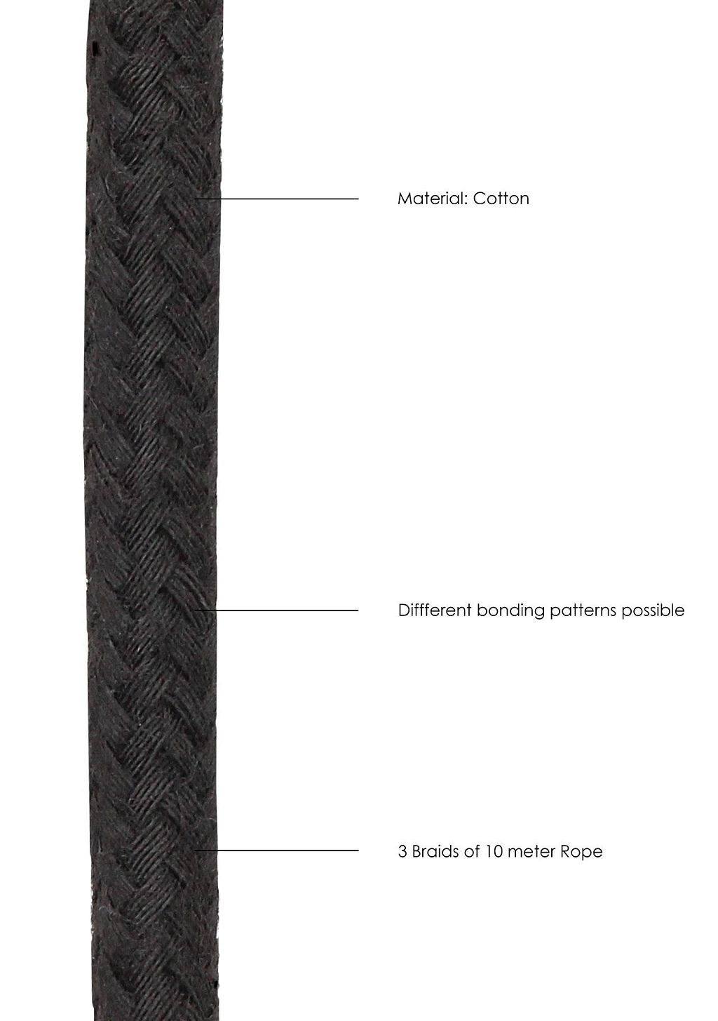 Lina Japanese Rope - bawełna 10 m — zdjęcie 5