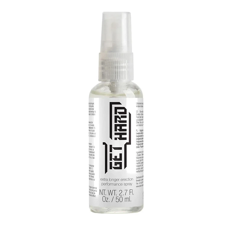 Spray erekcyjny Get Hard – 50 ml, z atomizerem