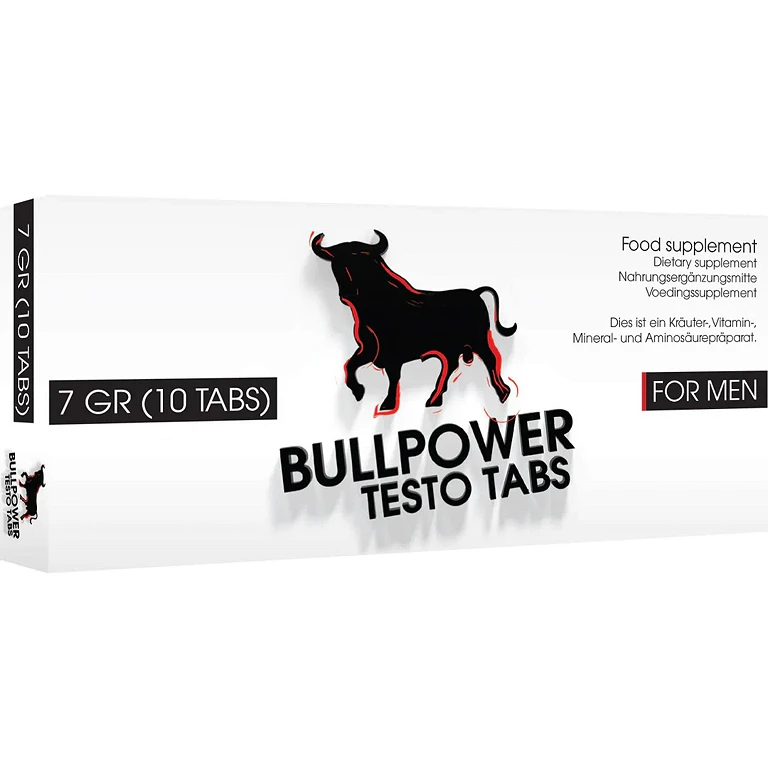 Suplement diety Bull Power Testo Tabs – 10 tabletek dla mężczyzn