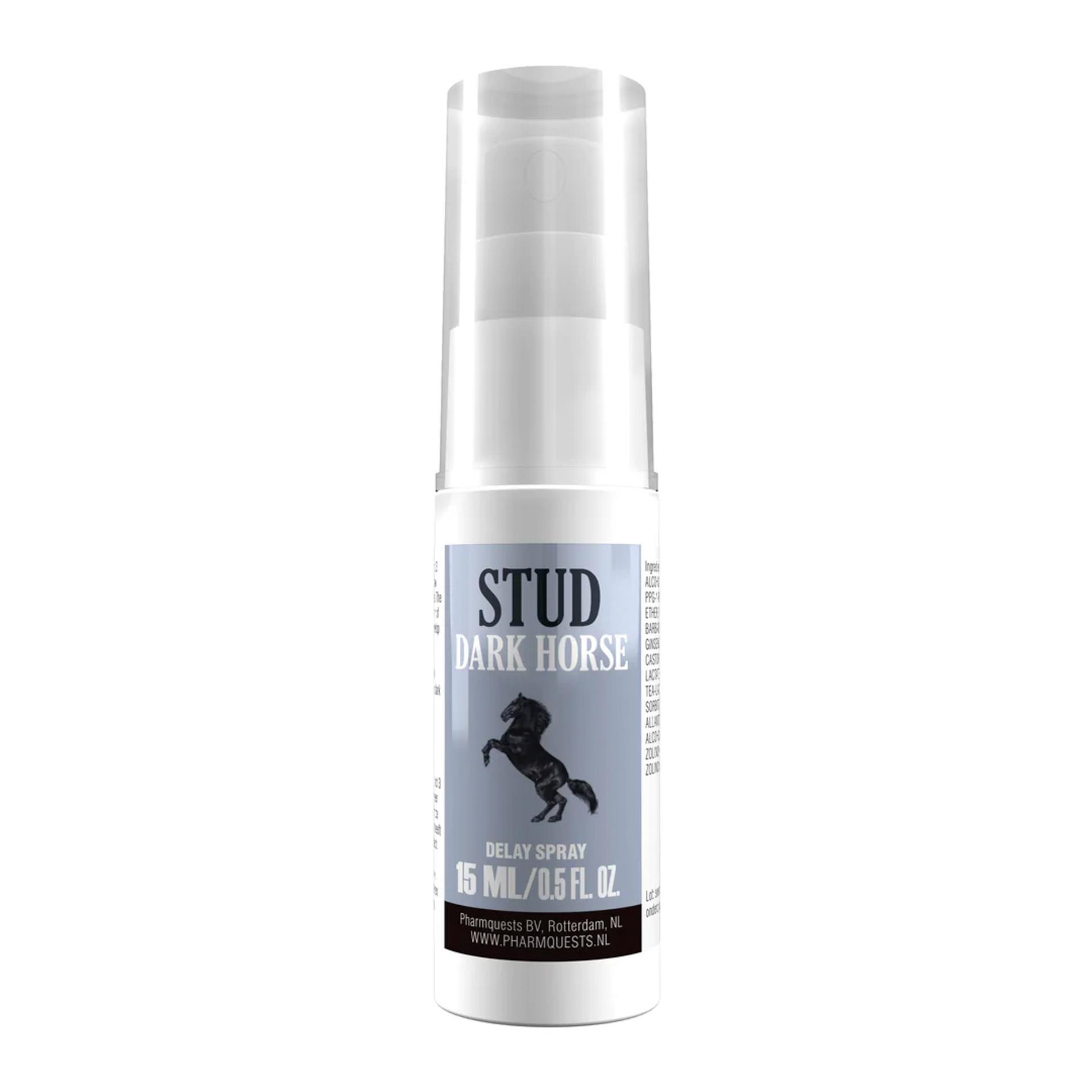 Spray opóźniający Dark Horse - mentol i żeń-szeń, 15 ml — zdjęcie 1