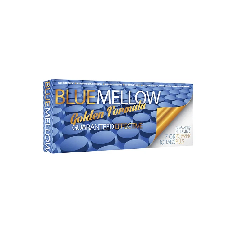 Suplement diety Blue Mellow - tabletki z żeń-szeniem i L-argininą