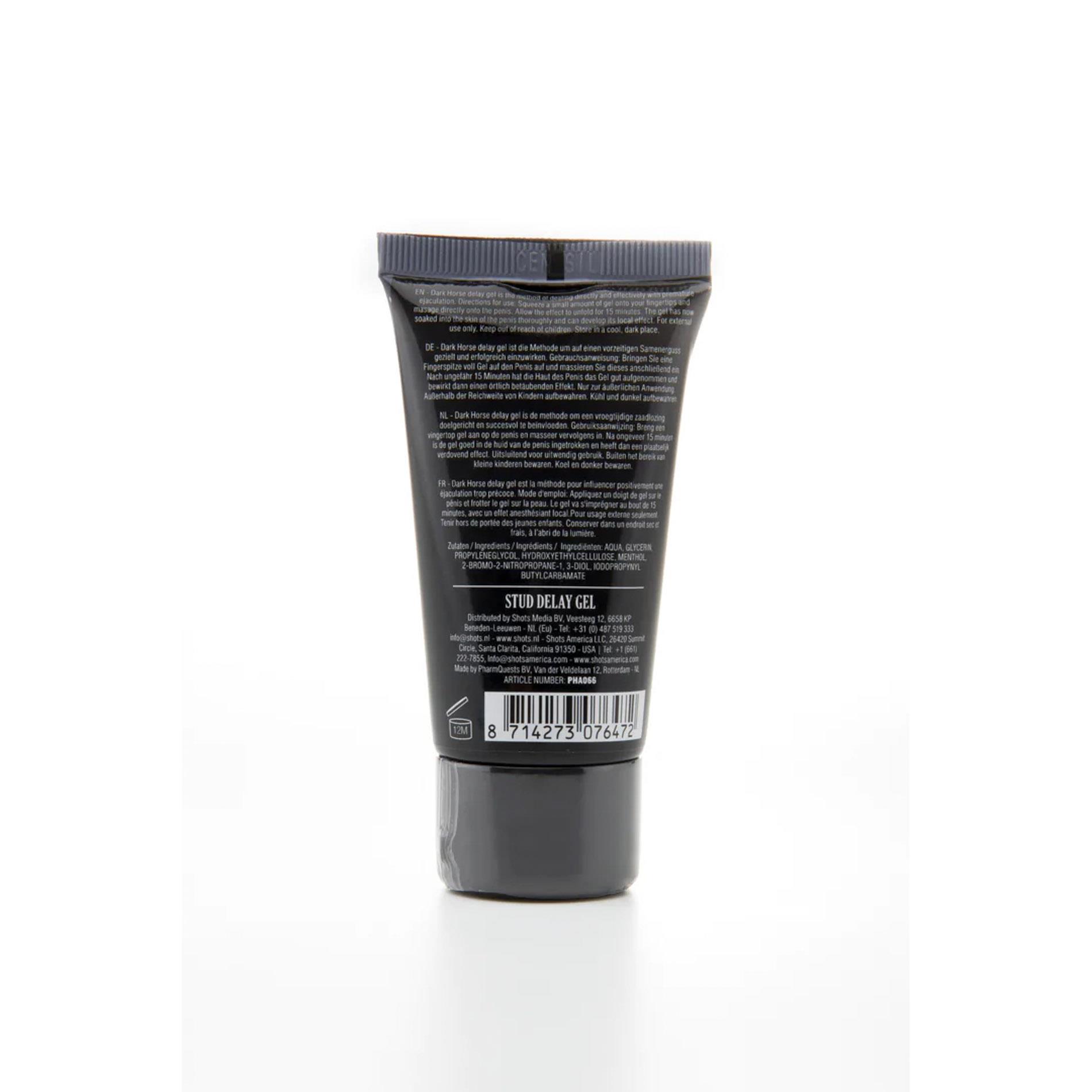 Żel opóźniający Dark Horse Delay Gel, 50 ml — zdjęcie 2
