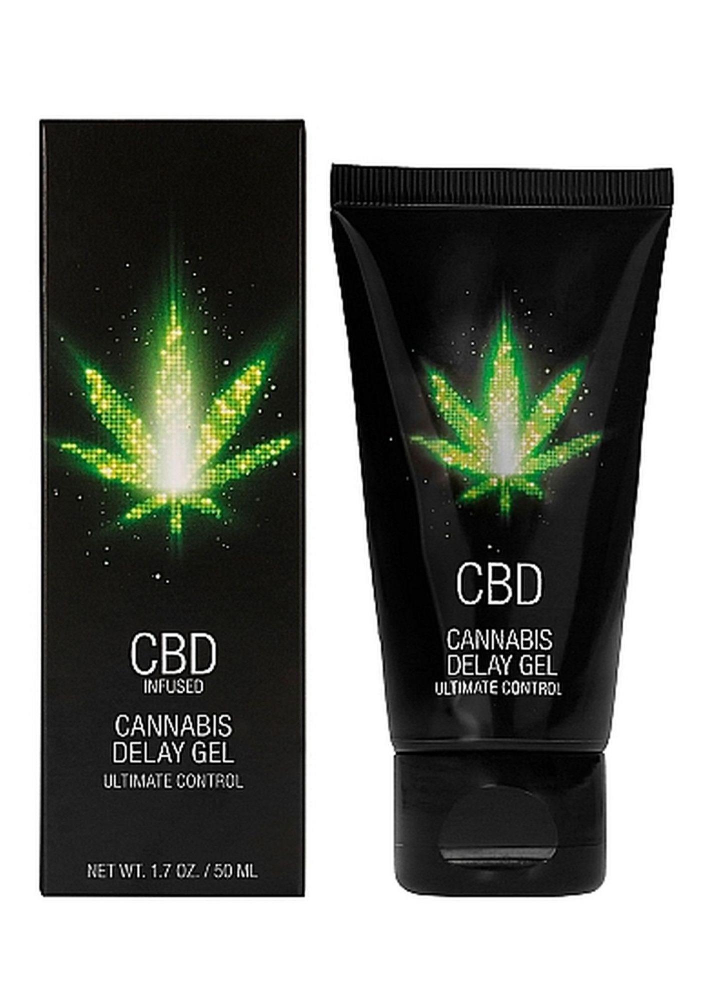 Żel opóźniający z kannabidiolem CBD Cannabis Delay Gel - 50 ml — zdjęcie 2