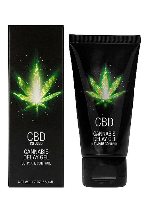 Żel opóźniający z kannabidiolem CBD Cannabis Delay Gel - 50 ml — zdjęcie 2