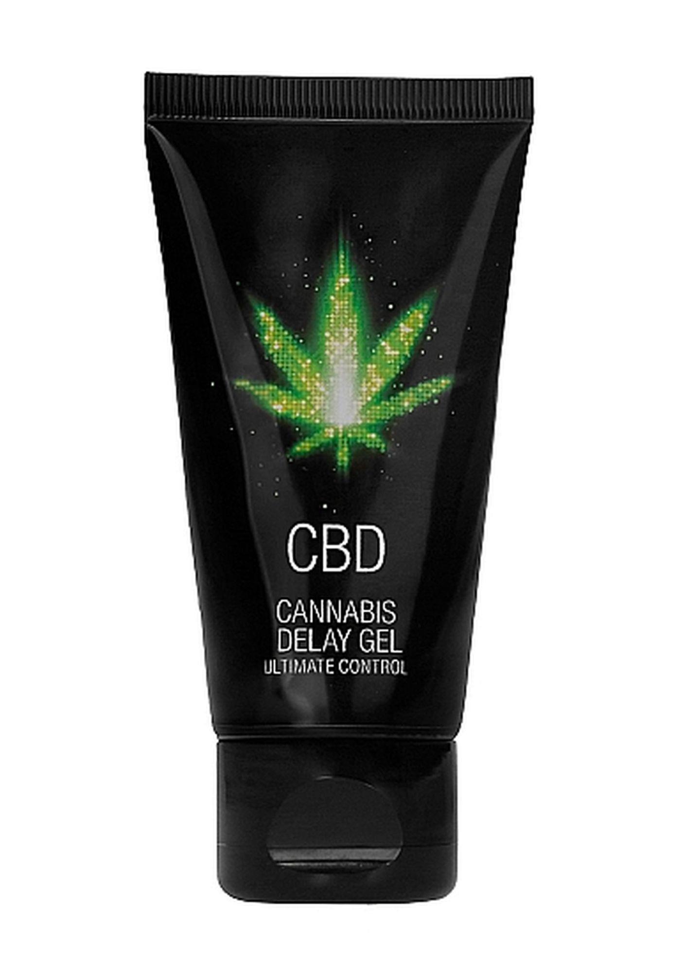 Żel opóźniający z kannabidiolem CBD Cannabis Delay Gel - 50 ml — zdjęcie 1