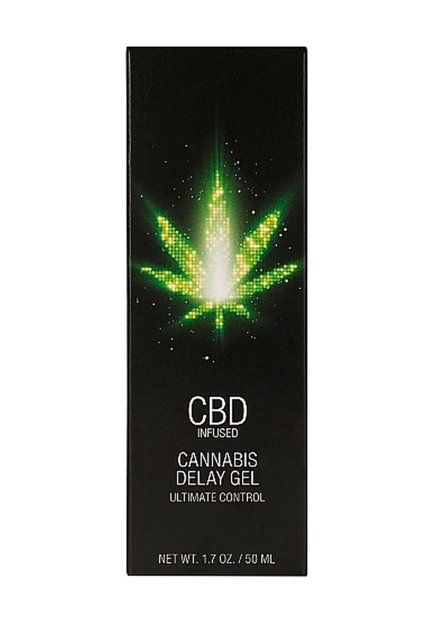 Żel opóźniający z kannabidiolem CBD Cannabis Delay Gel - 50 ml — zdjęcie 5