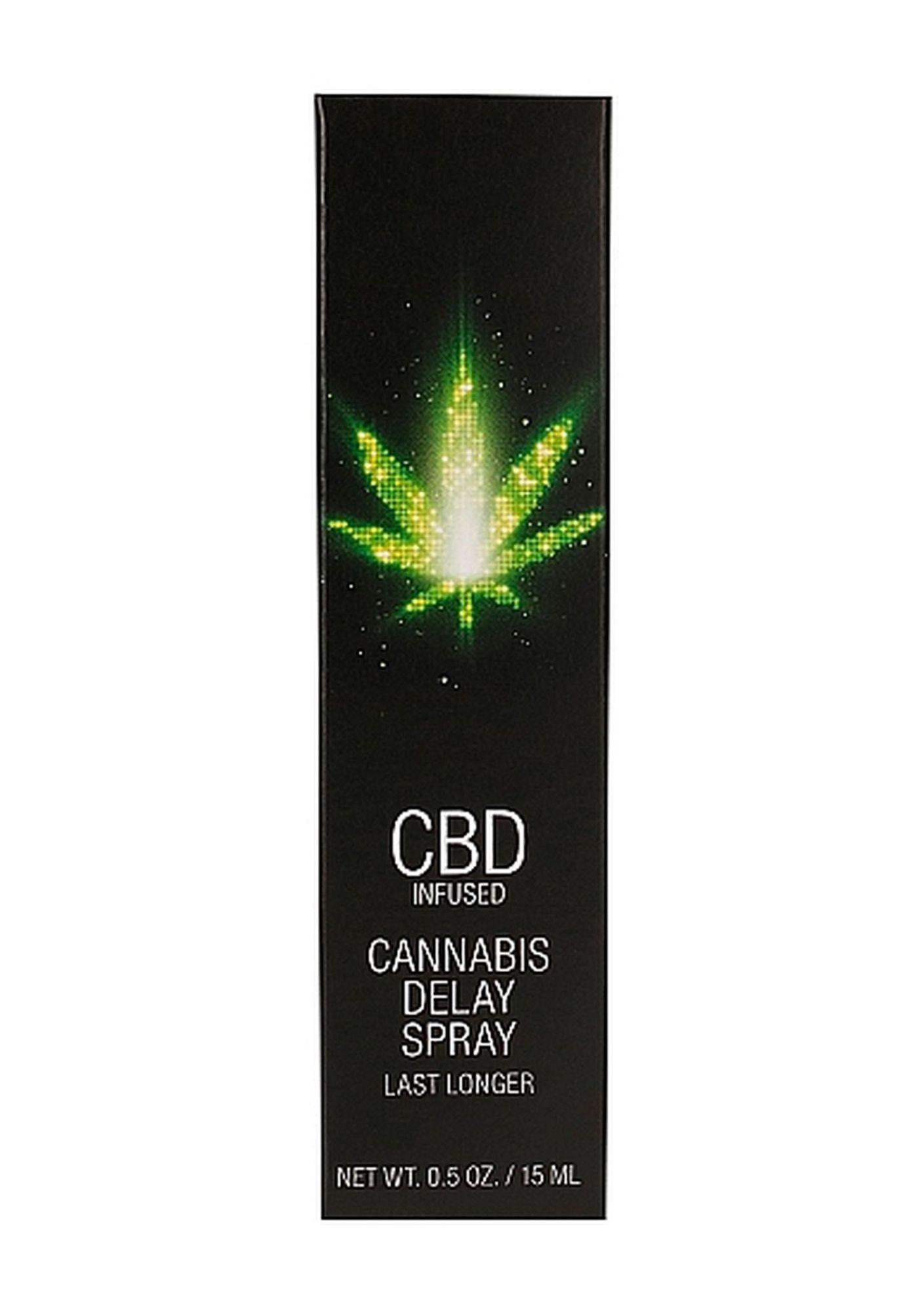 Spray opóźniający CBD Cannabis Delay - znieczulający, 15 ml — zdjęcie 5