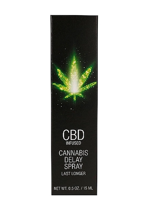 Spray opóźniający CBD Cannabis Delay - znieczulający, 15 ml — zdjęcie 5