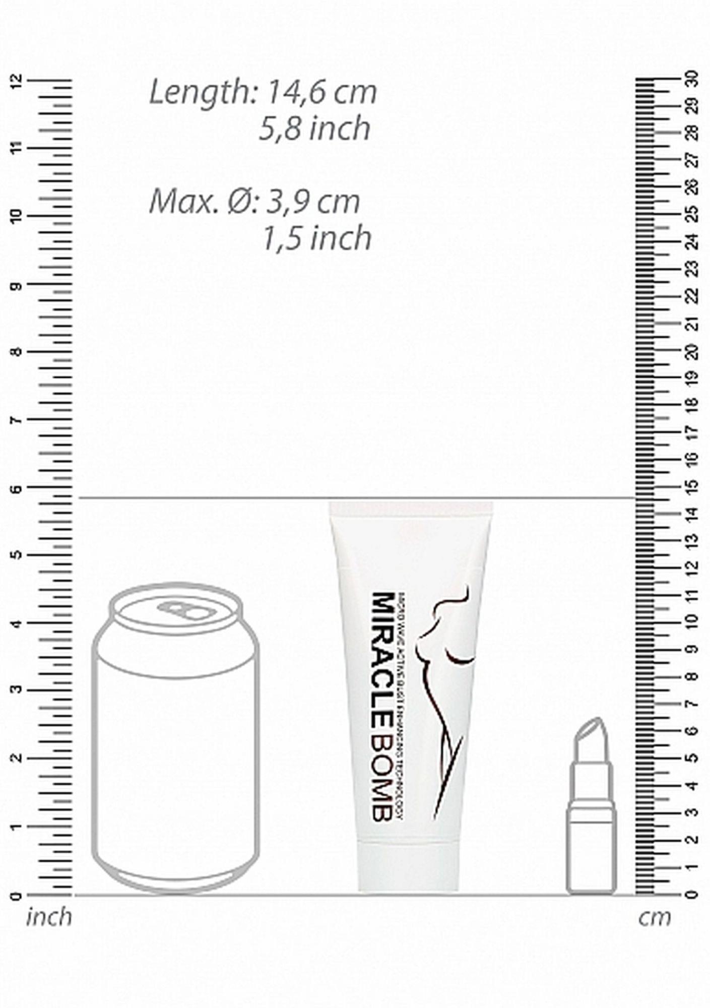Żel do biustu Miracle Bomb - 100 ml, ekstrakt z morszczynu — zdjęcie 2