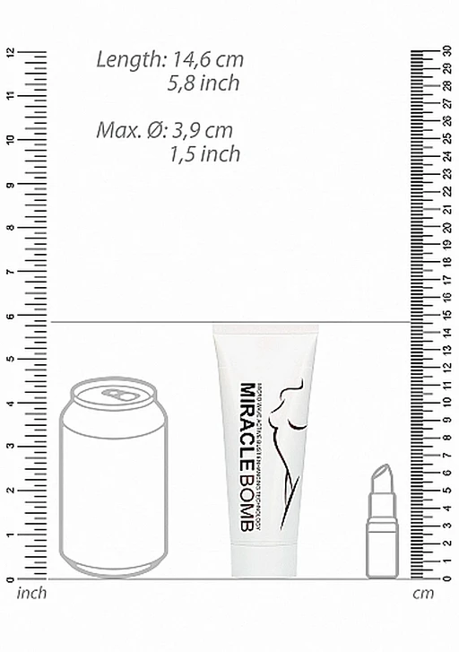 Żel do biustu Miracle Bomb - 100 ml, ekstrakt z morszczynu — zdjęcie 2