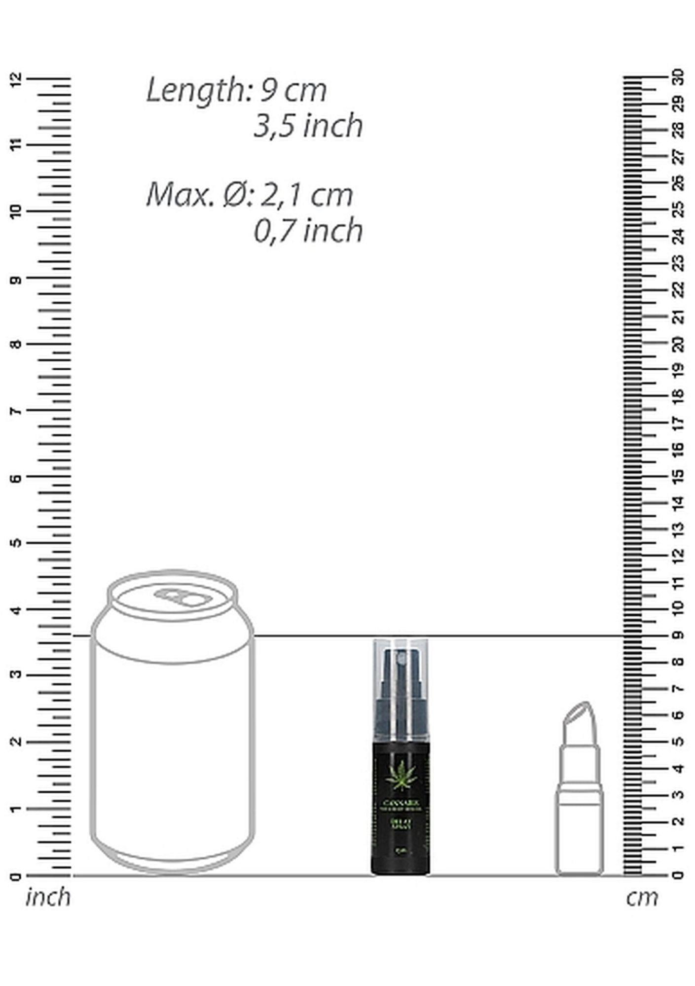 Spray opóźniający Cannabis - olej z nasion konopi, 15 ml — zdjęcie 3