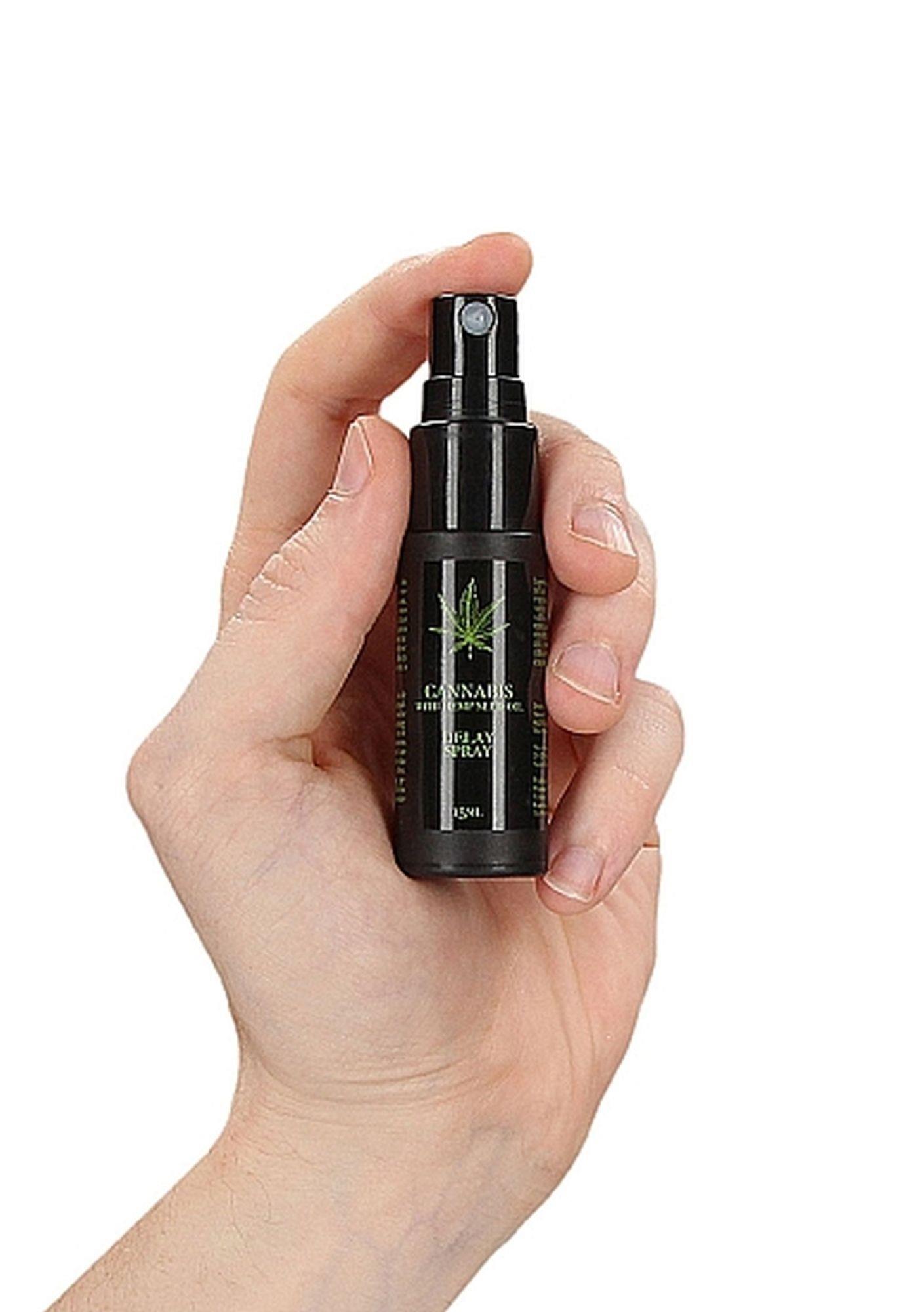 Spray opóźniający Cannabis - olej z nasion konopi, 15 ml — zdjęcie 2