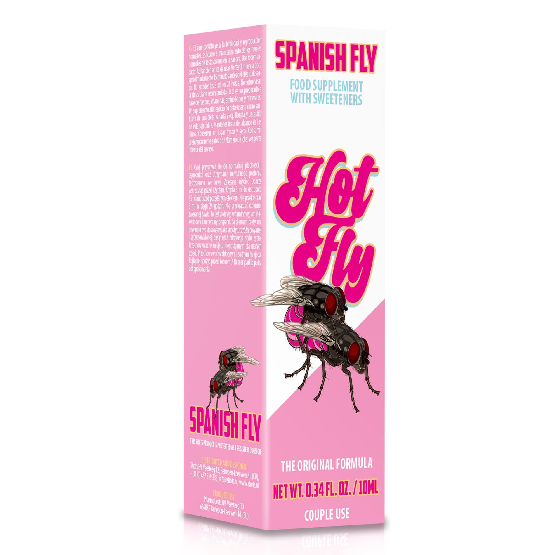 Suplement diety Spanish Fly Hot Fly – krople dla par, 10 ml — zdjęcie 3
