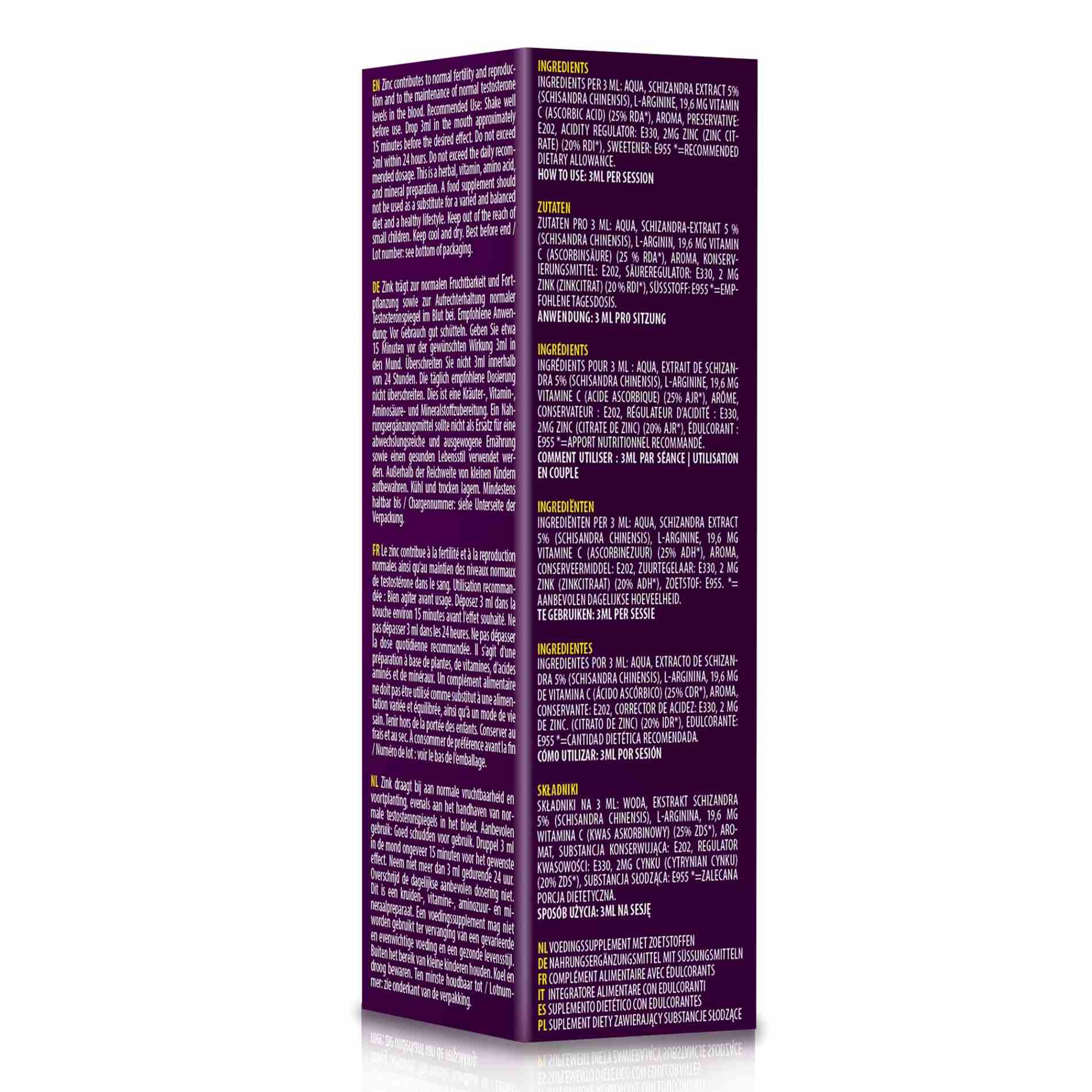 Krople Spanish Fly Free to Fly - suplement diety dla par, 10 ml — zdjęcie 5