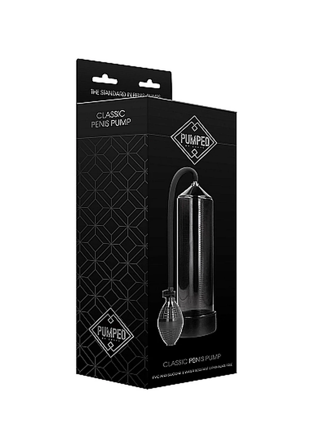 Pompka próżniowa Classic - czarna z manometrem — zdjęcie 2