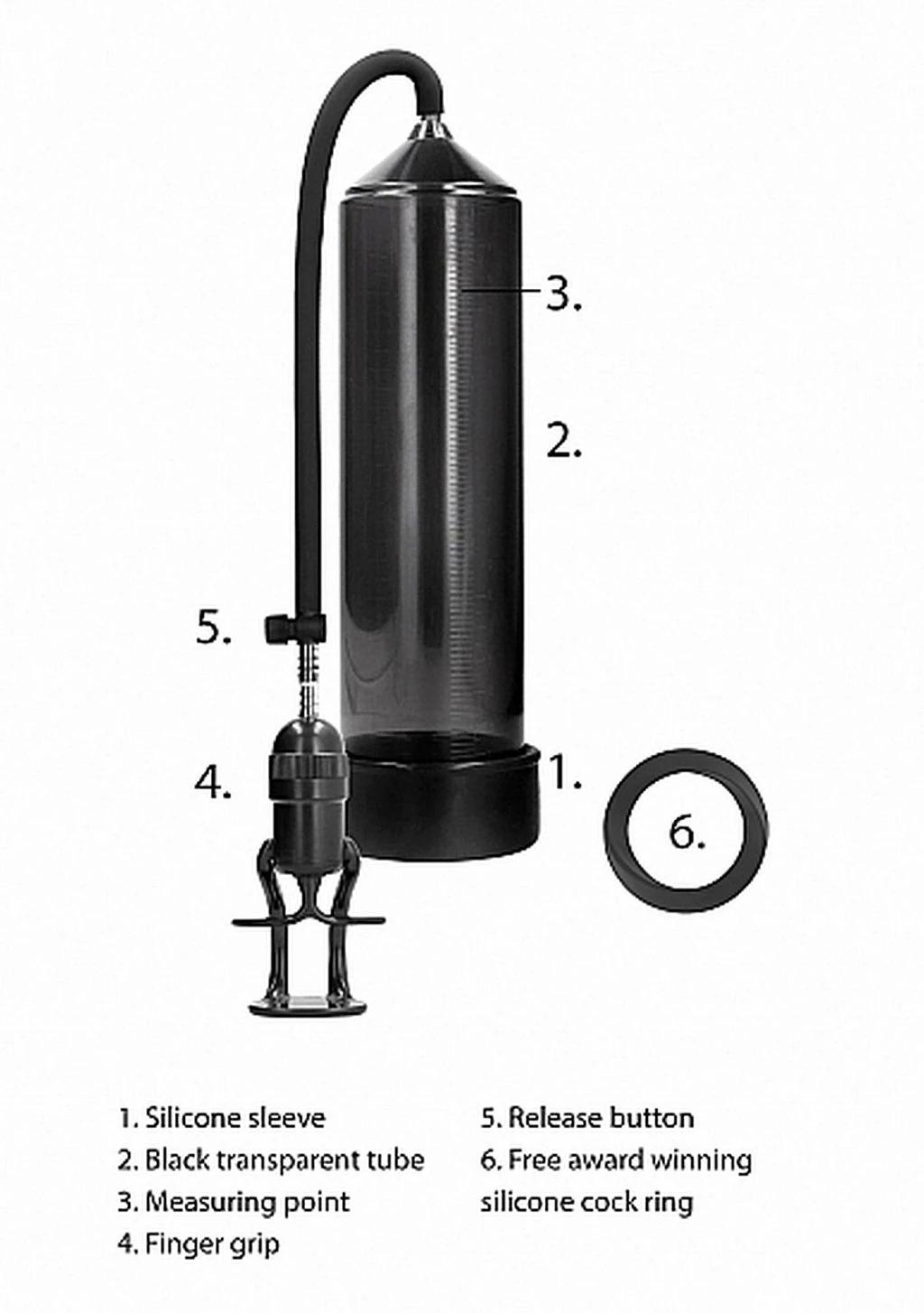 Pompka próżniowa Elite Beginner Pump - czarna — zdjęcie 14