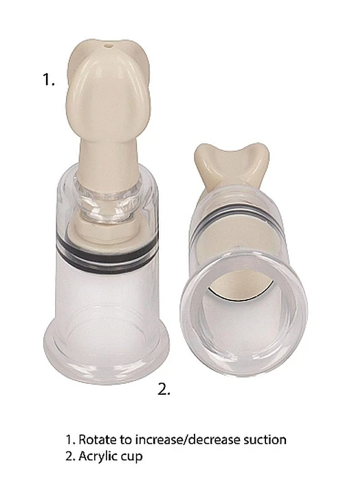 Pompki na sutki Small – akrylowe, przezroczyste, 10,2 cm — zdjęcie 3