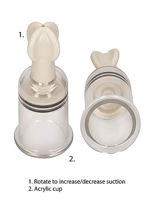Pompki na sutki Medium – akrylowe, przezroczyste, 10,2 cm — zdjęcie 3