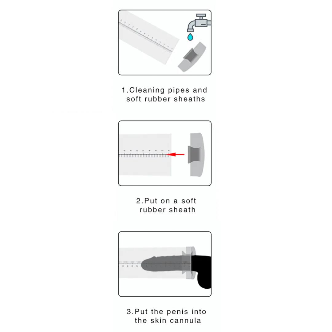 Pompka próżniowa Silicone Pump Sleeve - silikon — zdjęcie 5