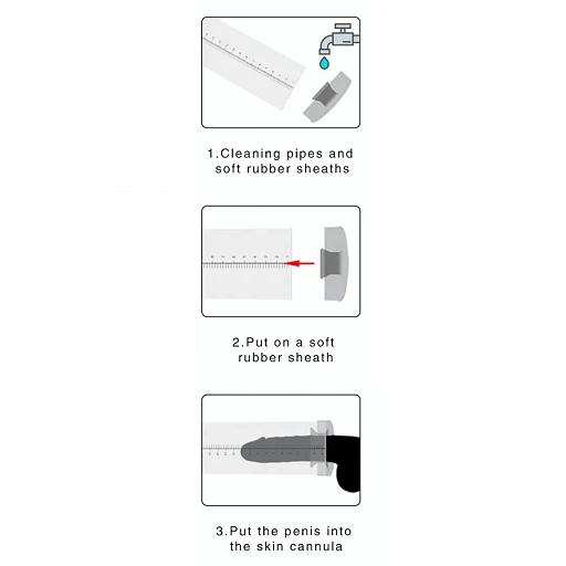 Pompka próżniowa Silicone Pump Sleeve - silikon — zdjęcie 5