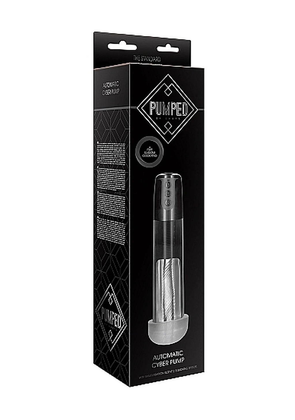 Pompka z funkcją ssania Automatic Cyber Pump - transparentna — zdjęcie 2