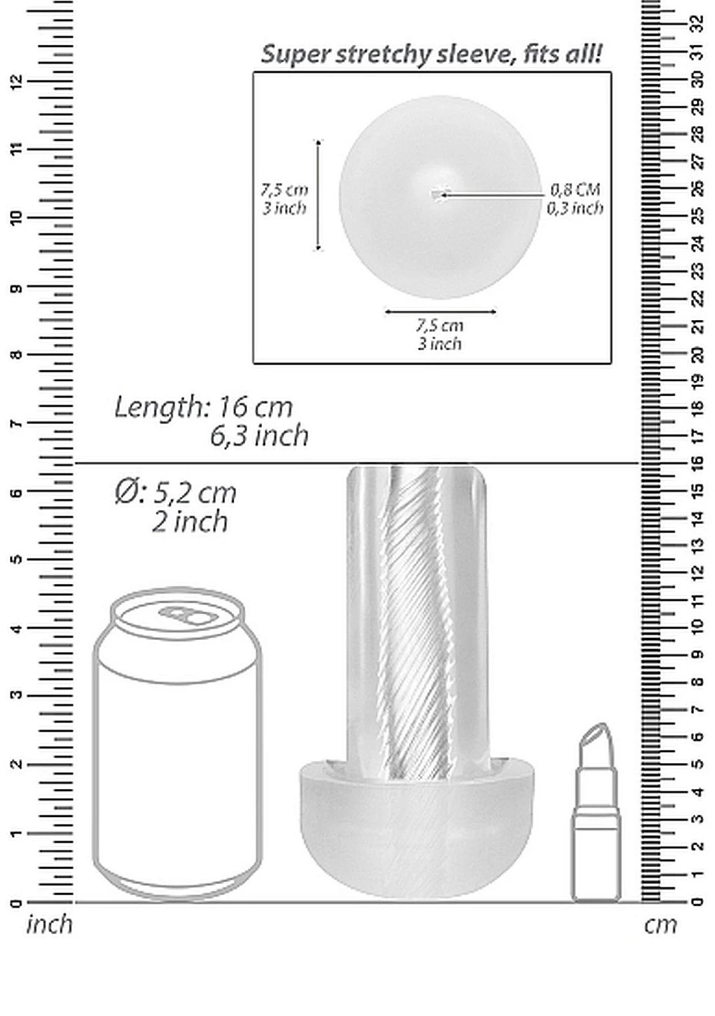 Pompka z funkcją ssania Automatic Cyber Pump - transparentna — zdjęcie 4