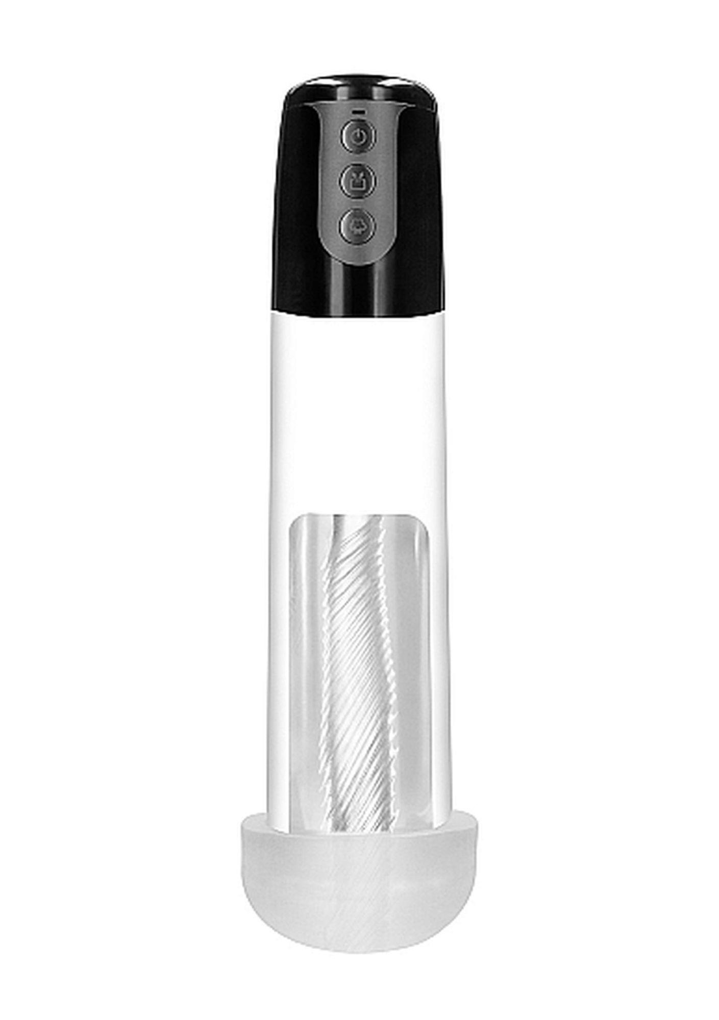 Pompka z funkcją ssania Automatic Cyber Pump - transparentna — zdjęcie 5