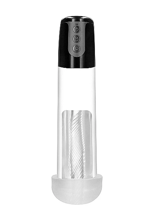 Pompka z funkcją ssania Automatic Cyber Pump - transparentna — zdjęcie 5