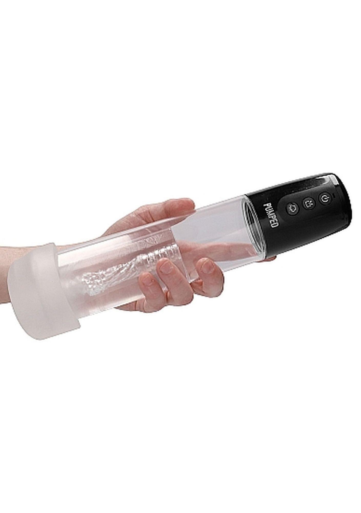 Pompka z funkcją ssania Automatic Cyber Pump - transparentna — zdjęcie 10