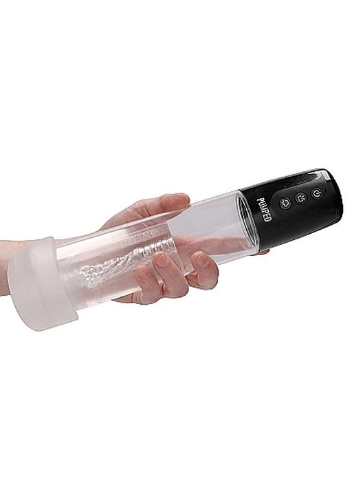 Pompka z funkcją ssania Automatic Cyber Pump - transparentna — zdjęcie 10
