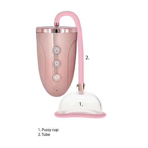 Pompka próżniowa Rechargeable - różowa obudowa — zdjęcie 6