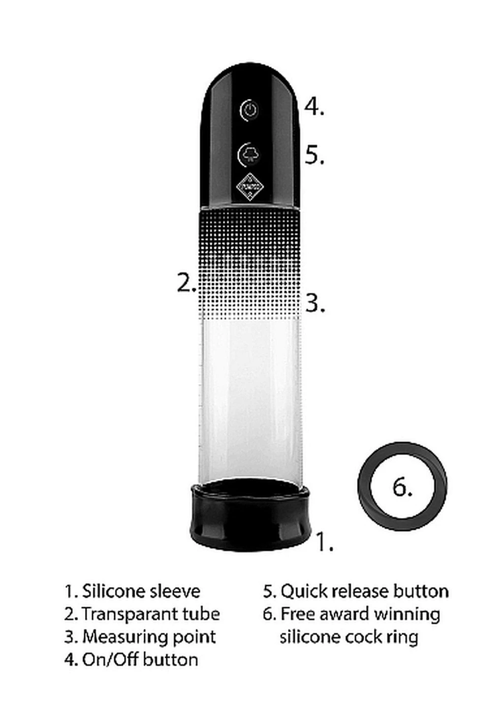 Pompka z funkcją ssania Automatic Luv Pump - silikon — zdjęcie 10