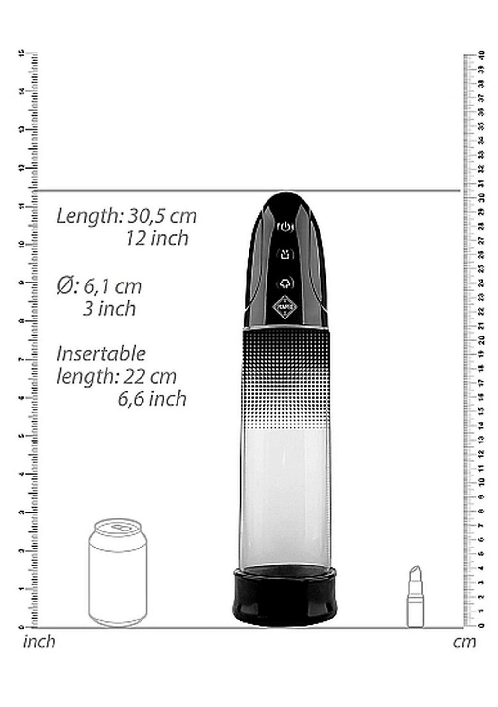 Pompka z funkcją ssania Boss Series - USB, silikon — zdjęcie 4