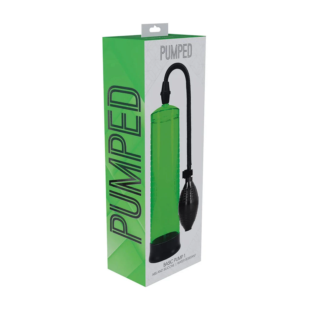 Pompka próżniowa Basic Pump 1 - zielona przezroczysta — zdjęcie 2