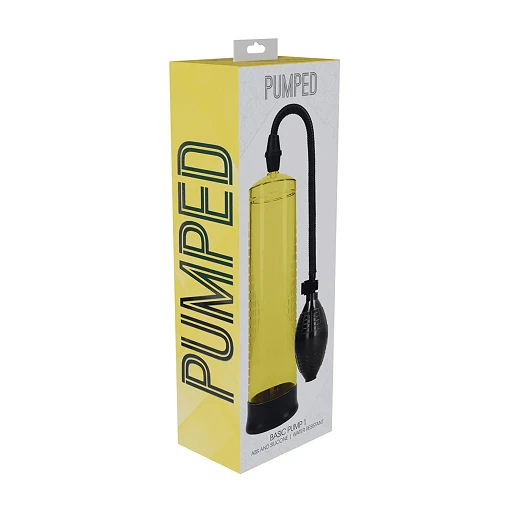 Pompka próżniowa Basic Pump 1 - przezroczysta żółta — zdjęcie 2