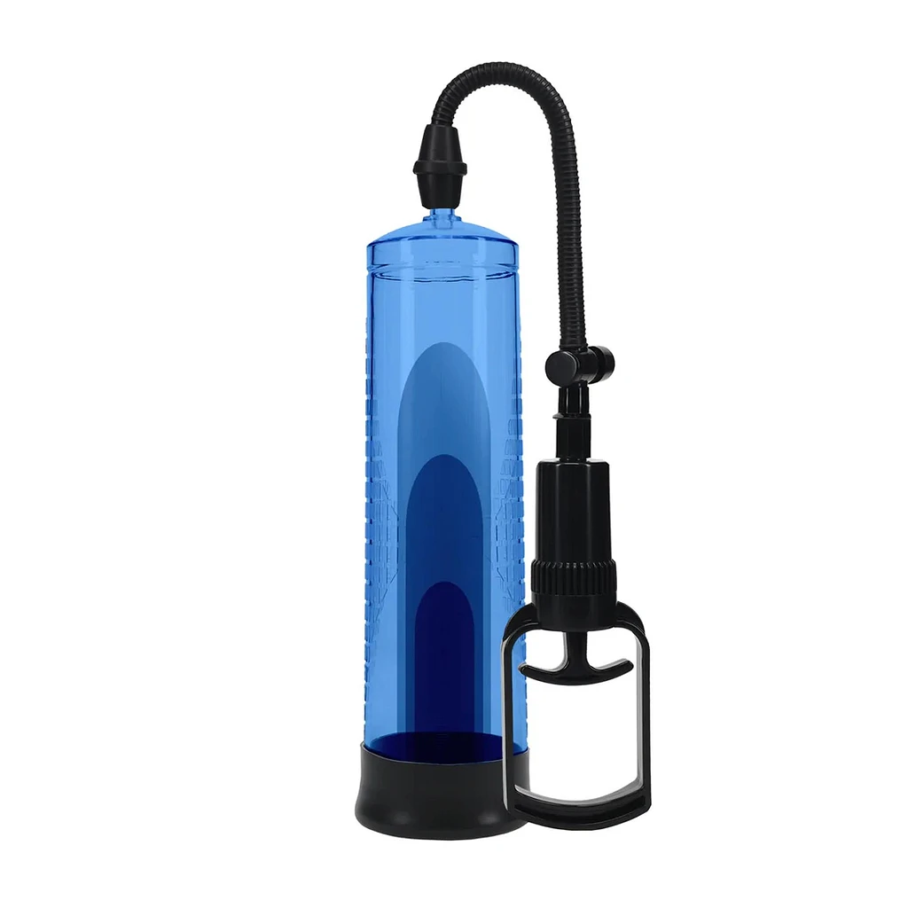 Pompka próżniowa Basic Pump 2 - Blue - z ręczną pompką
