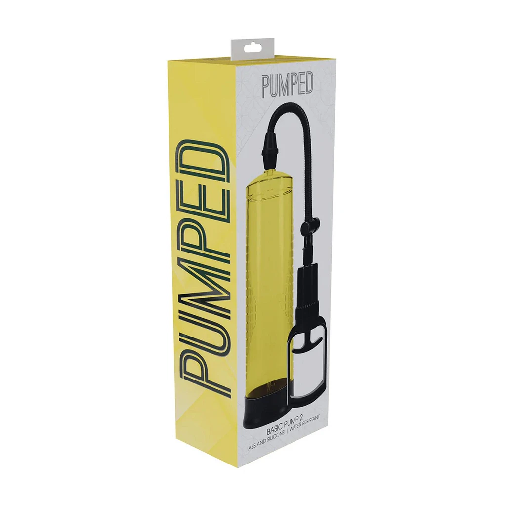 Pompka próżniowa Basic Pump 2 - przezroczysta żółta — zdjęcie 2