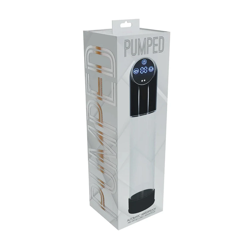 Pompka z funkcją ssania - Automatic Waterproof - silikon — zdjęcie 2