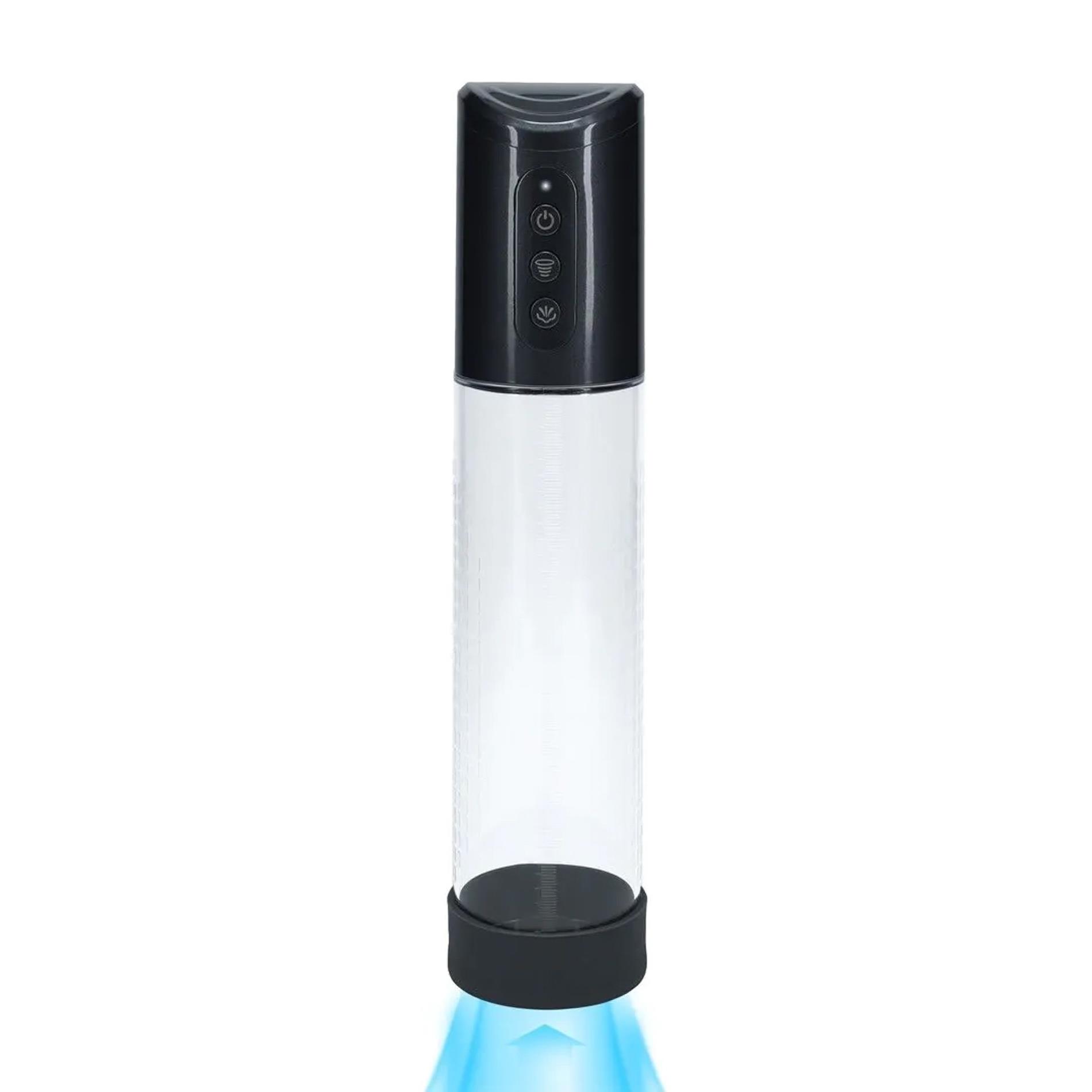 Pompka próżniowa HyperPump - gun metal, silikon — zdjęcie 1
