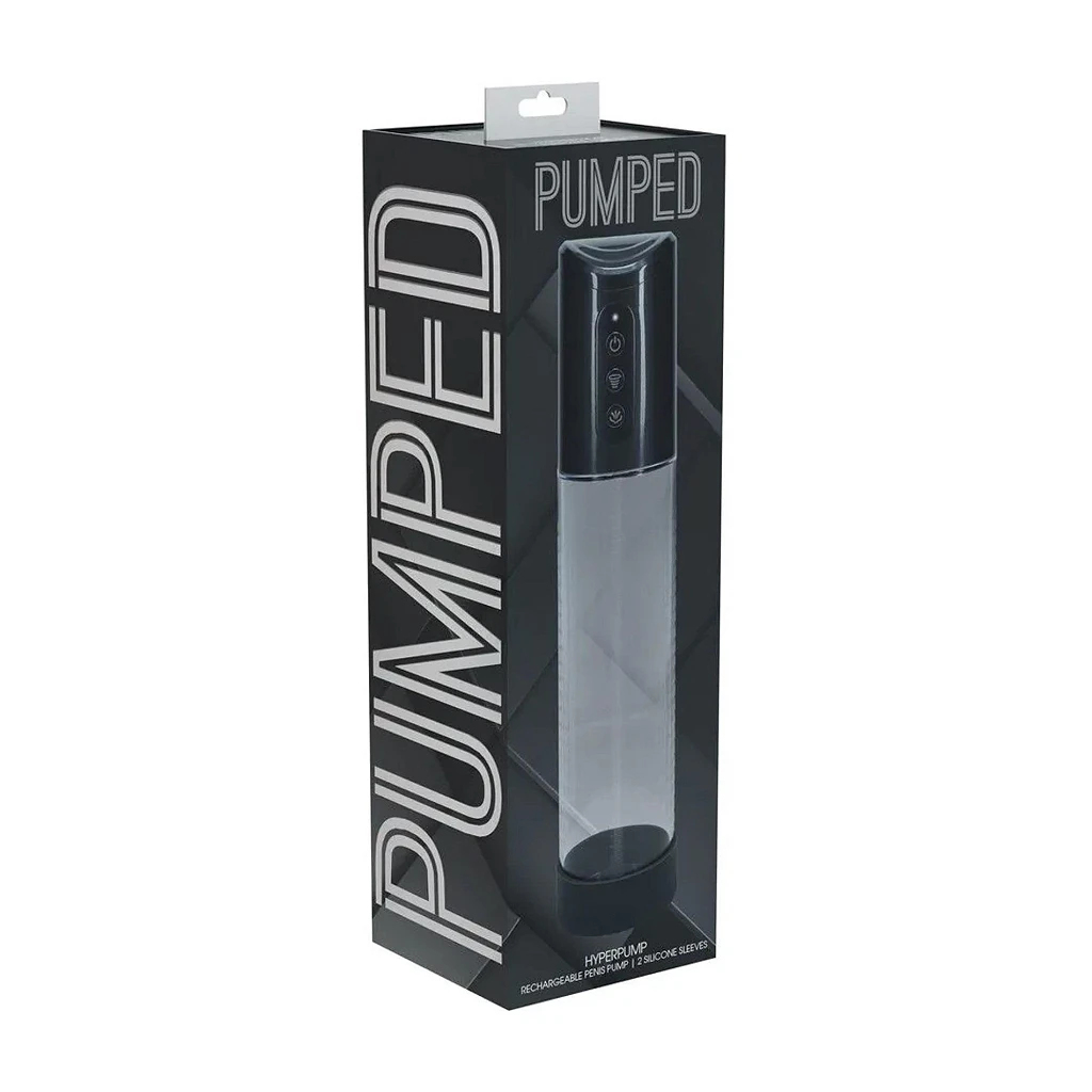 Pompka próżniowa HyperPump - gun metal, silikon — zdjęcie 2