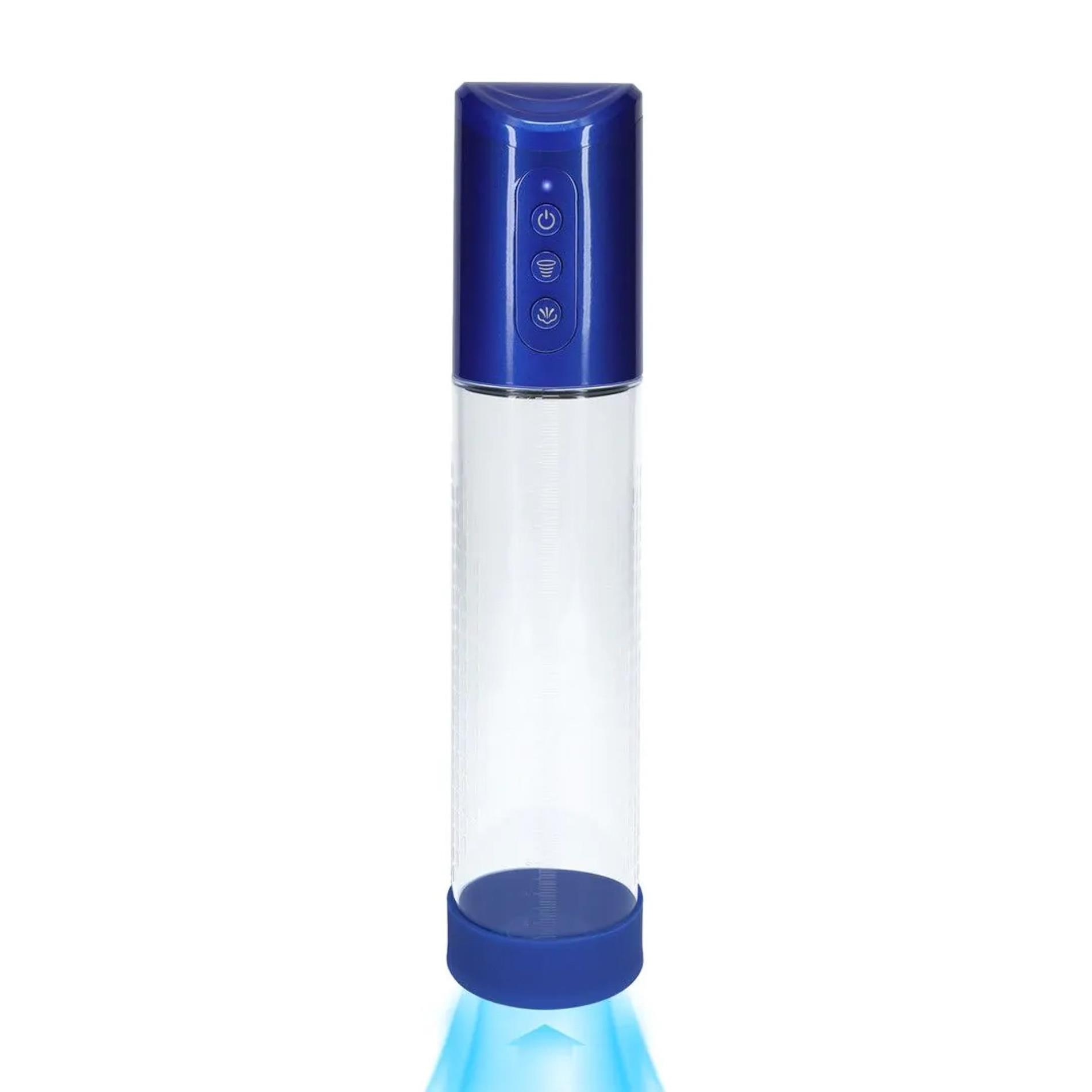 Pompka próżniowa HyperPump - metaliczny niebieski — zdjęcie 1