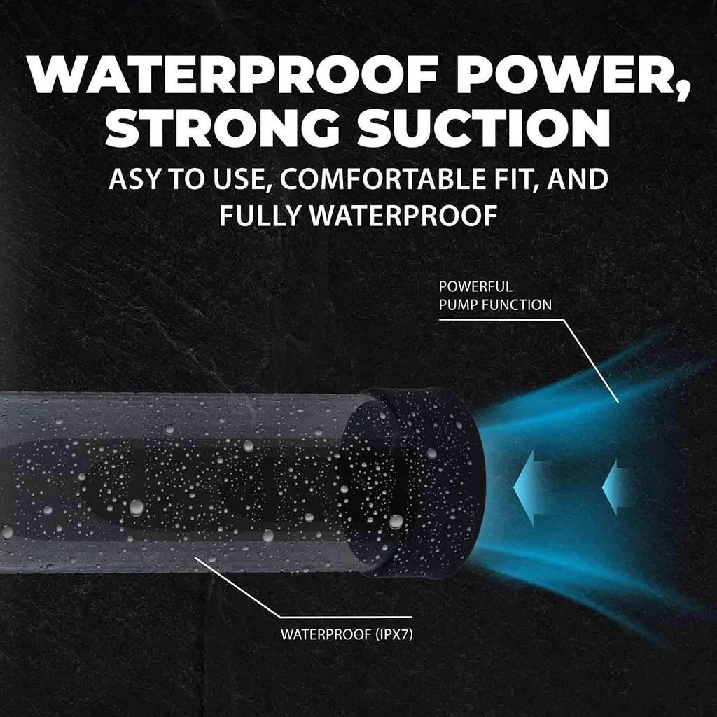 Pompka próżniowa MegaLift - wodoodporna, silikon — zdjęcie 4