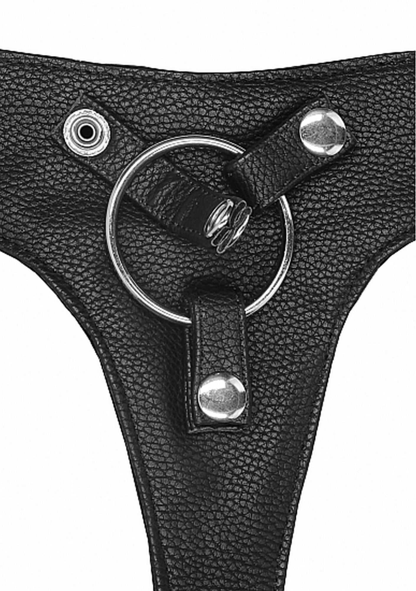 Uprząż strap-on RealRock Elastic Harness – elastyczne paski — zdjęcie 6