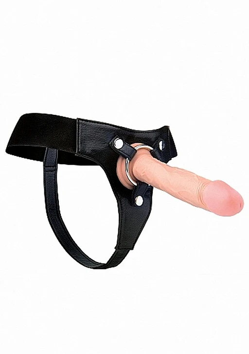 Uprząż strap-on RealRock Elastic Harness – elastyczne paski — zdjęcie 7
