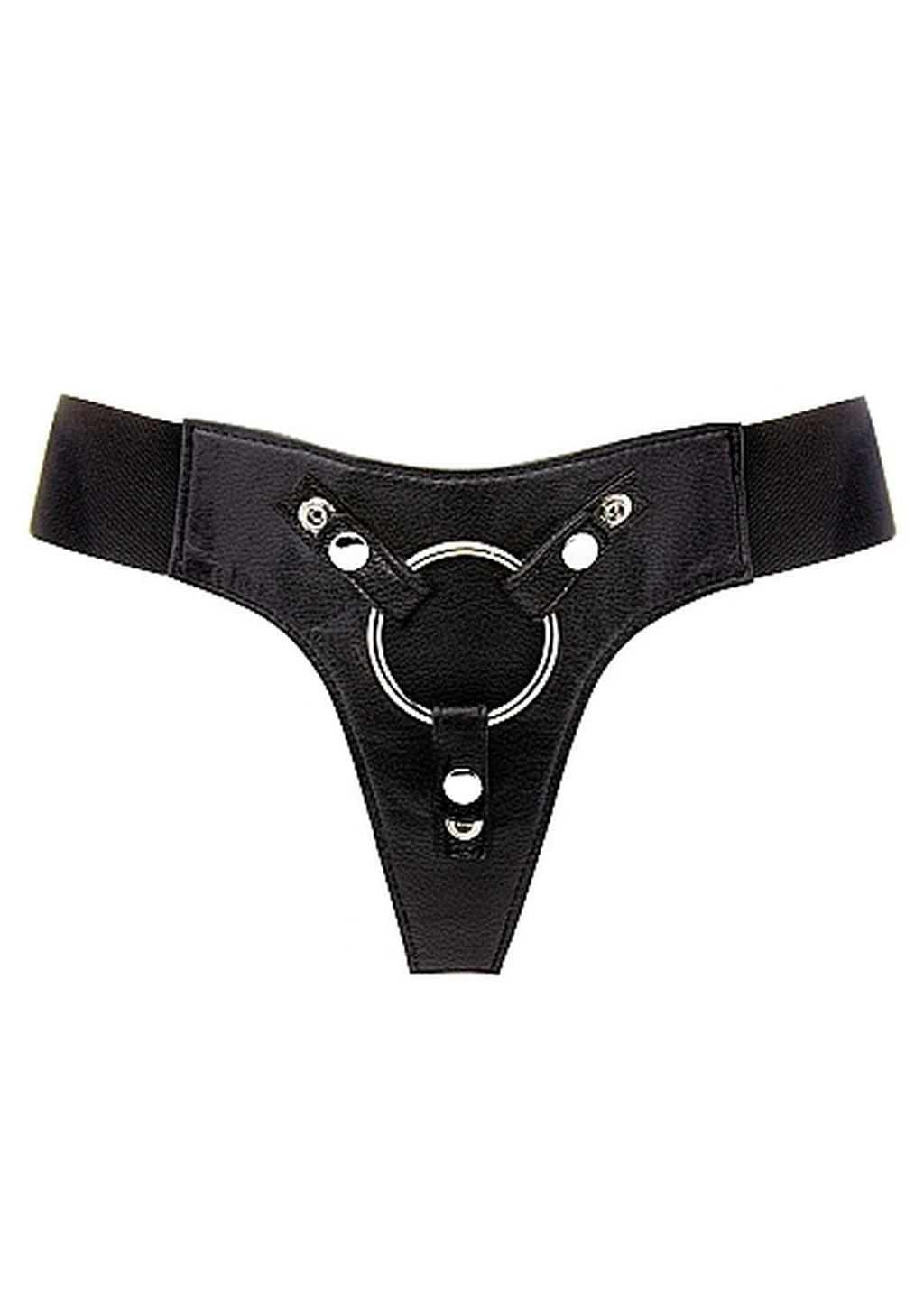 Uprząż Harness Deluxe - regulowana, skóra i elastyk