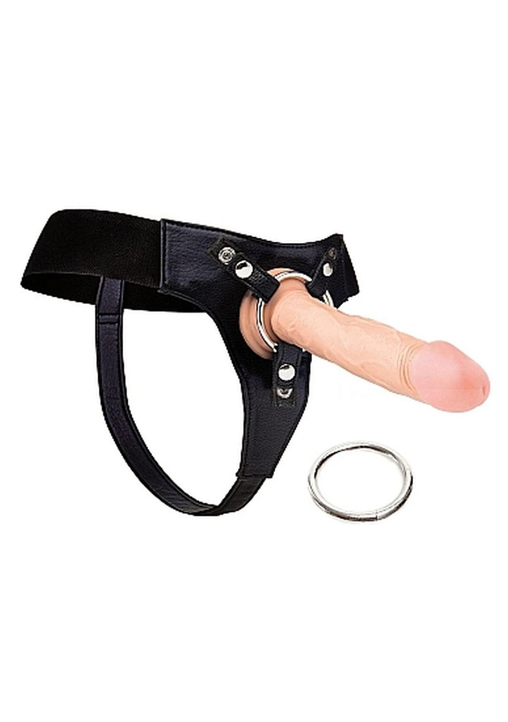 Uprząż Harness Deluxe - regulowana, skóra i elastyk — zdjęcie 2