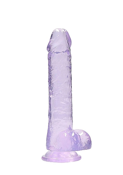Stymulator Crystal Clear - z przyssawką